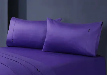 1000TC Egyptian Cotton Pillowcase Pair | Violet