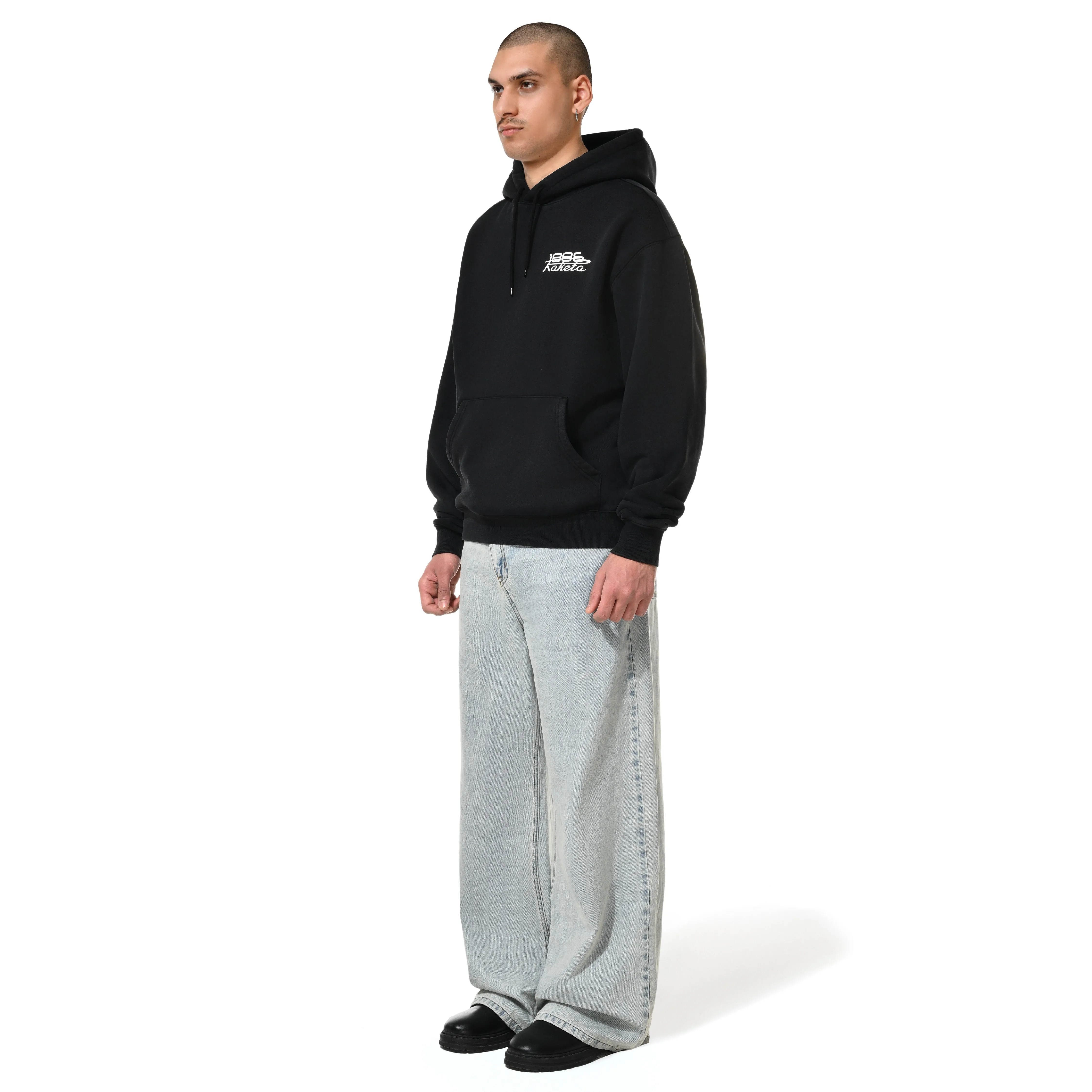 1886 X RAKETA DIAL HOODIE - BLACK