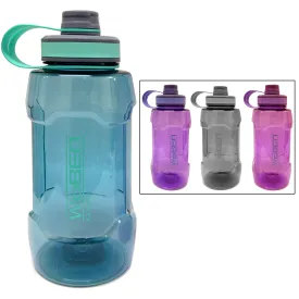 2 Large Sports Water Bottle 1500mL Wide Plastic Bike Bicycle Travel Kanteen 50oz