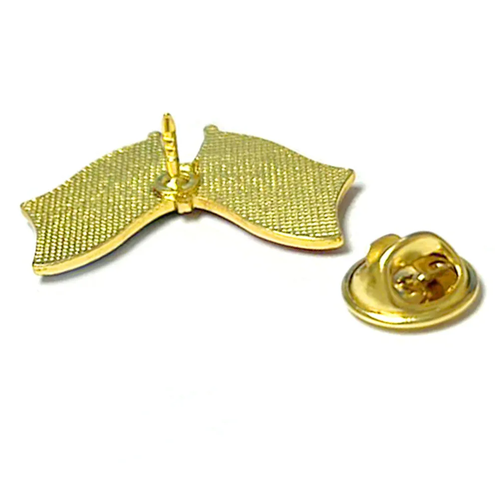 2 Pc United States Military Friendship Pin Air Force Flag Lapel Enamel Patriotic