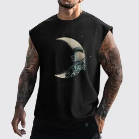 Astronaut 3D Cut-Off Tank- AA05284 Astronaut 3D Cut-Off Tank- AA05284