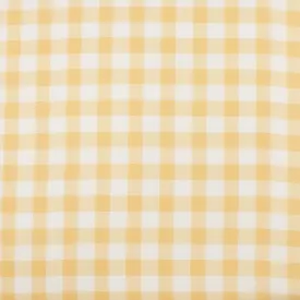 Crepe Chiffon - DAISY - Big Checks - Wheat