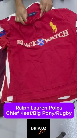 Custom handpick Ralph Lauren Polos - Chief Keef, Big Pony, Country name