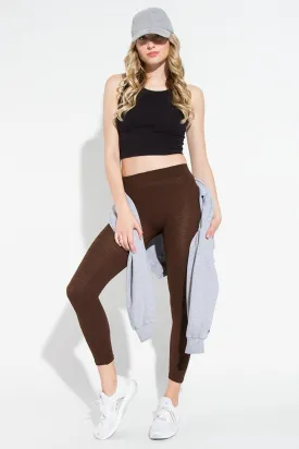 Floral Texture Leggings