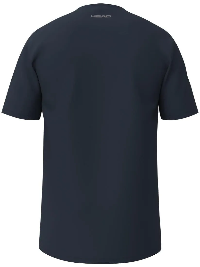 HEAD Simple Mens Padel T-Shirt - Navy