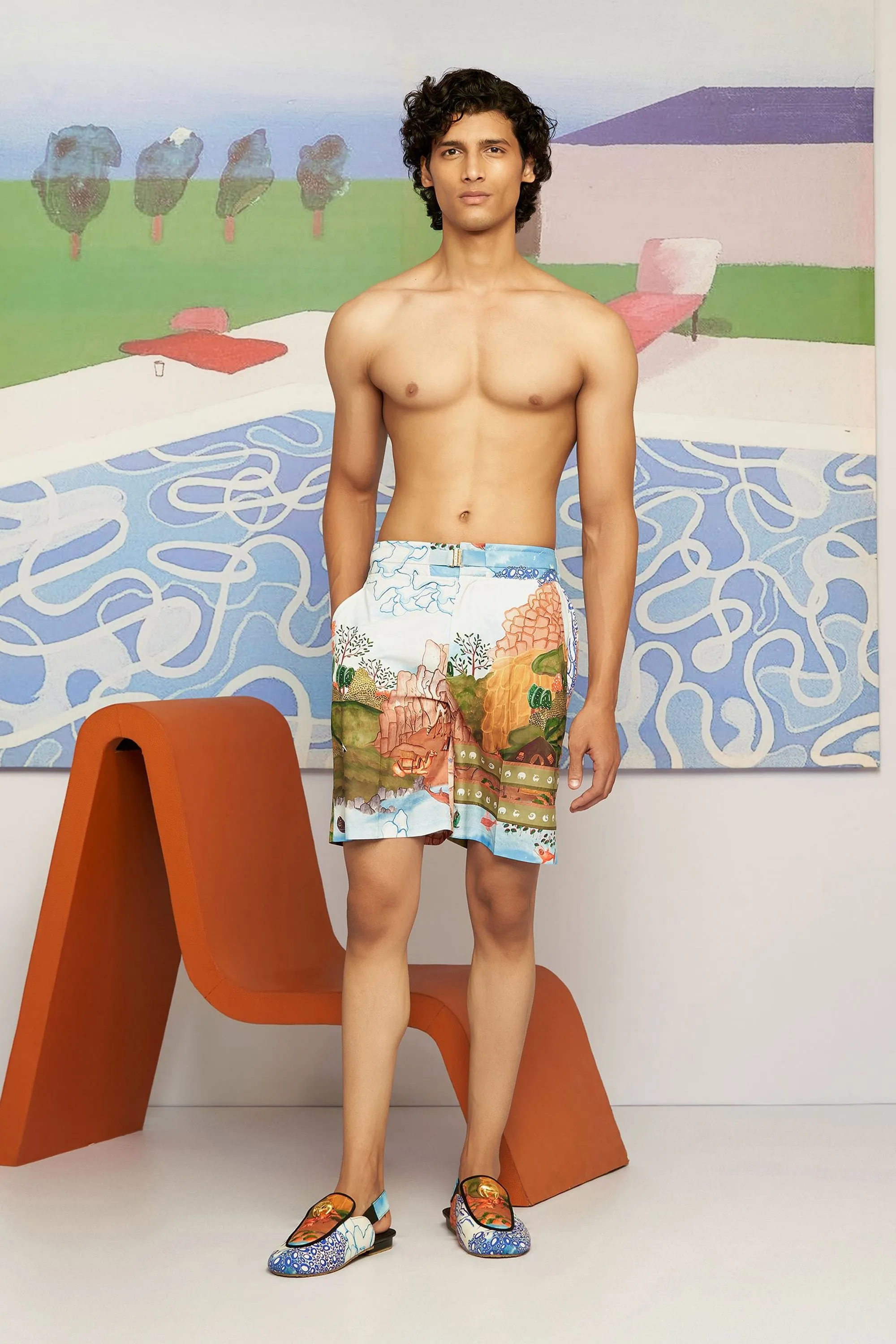Maru Double Iconoband Swimshorts