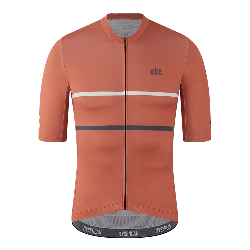 Men's Training Jersey A002-Brick Red