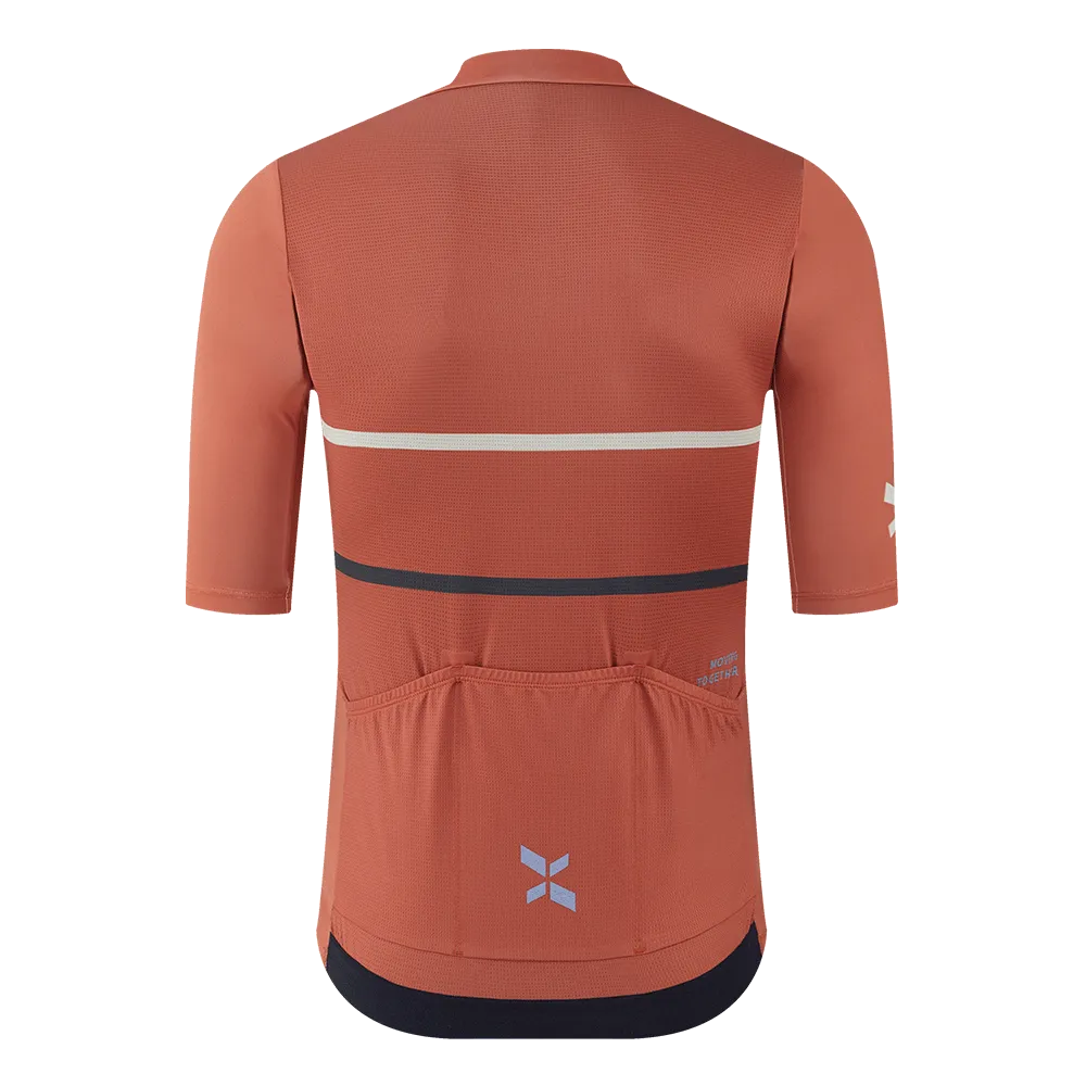 Men's Training Jersey A002-Brick Red