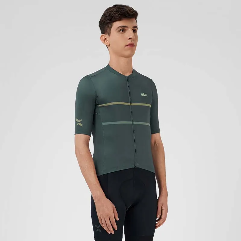 Men's Training Jersey A002-Dark Green