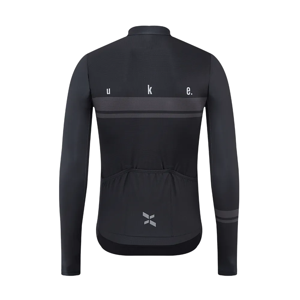 Men's Training LS Jersey A001- Black