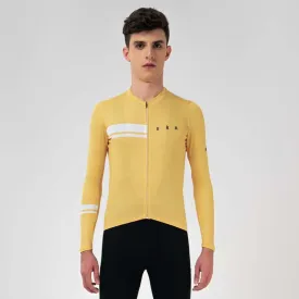 Men's Training LS Jersey A001-Lemon Yellow