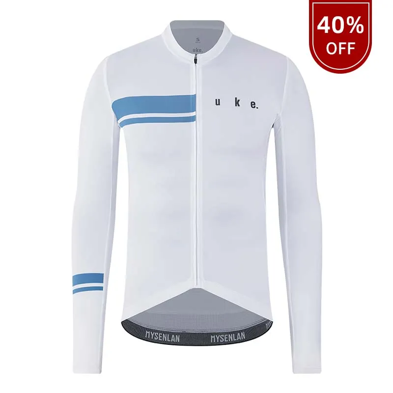Men's Training LS Jersey A001-White