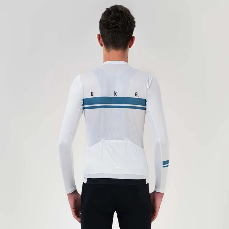 Men's Training LS Jersey A001-White