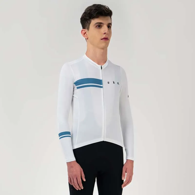 Men's Training LS Jersey A001-White