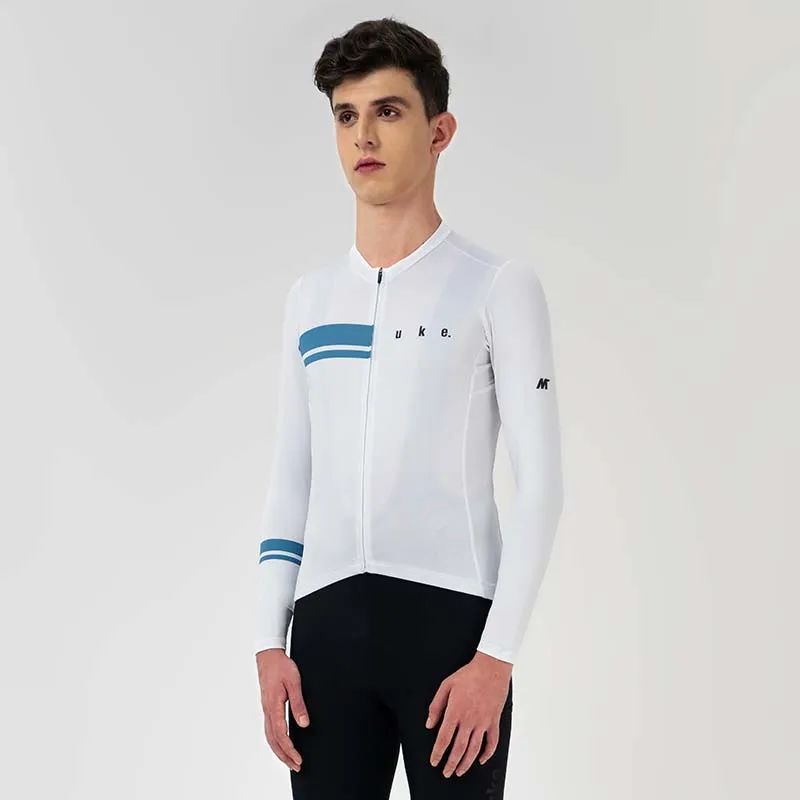 Men's Training LS Jersey A001-White