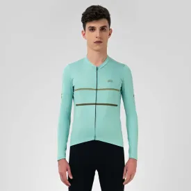 Men's Training LS Jersey A002-Cyan