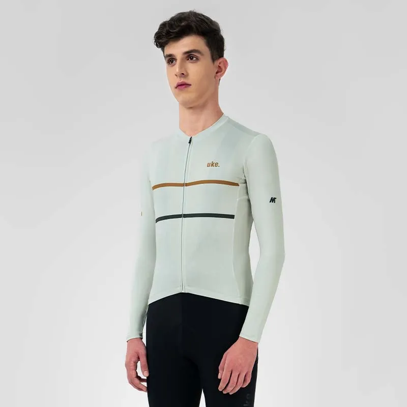 Men's Training LS Jersey A002-Egret White