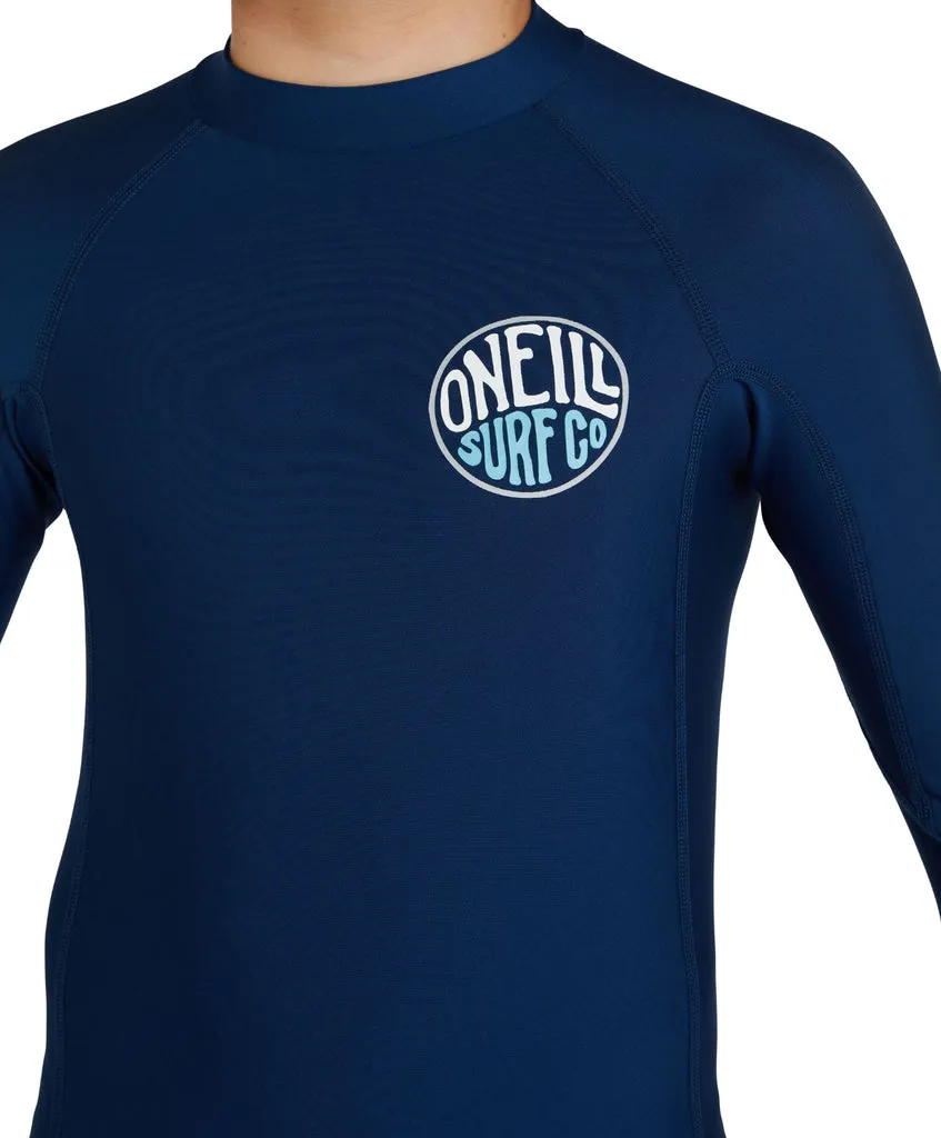 ONEILL BOYS REACTOR UV L/S RASHVEST - MARINE