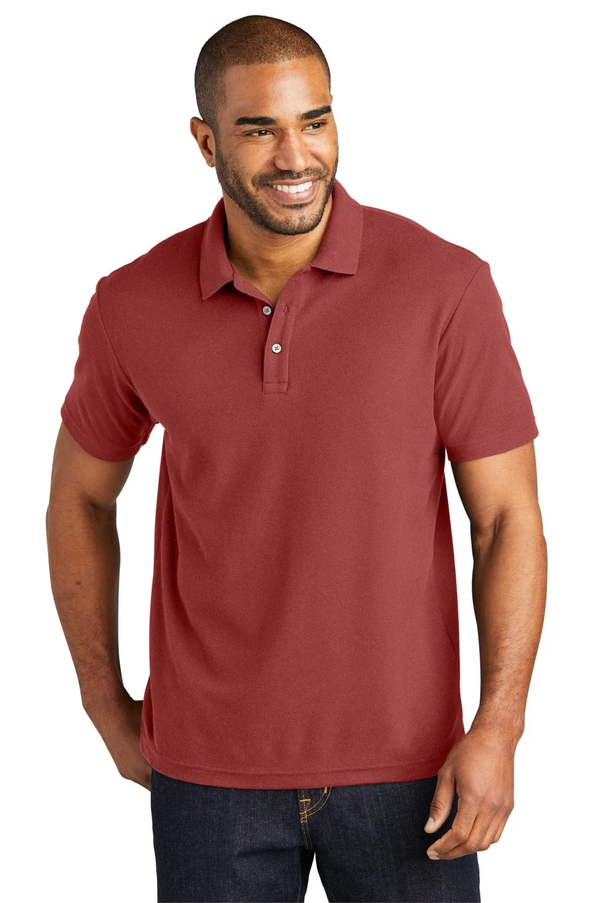 Port Authority K867: C-FREE Cotton Blend Pique Polo