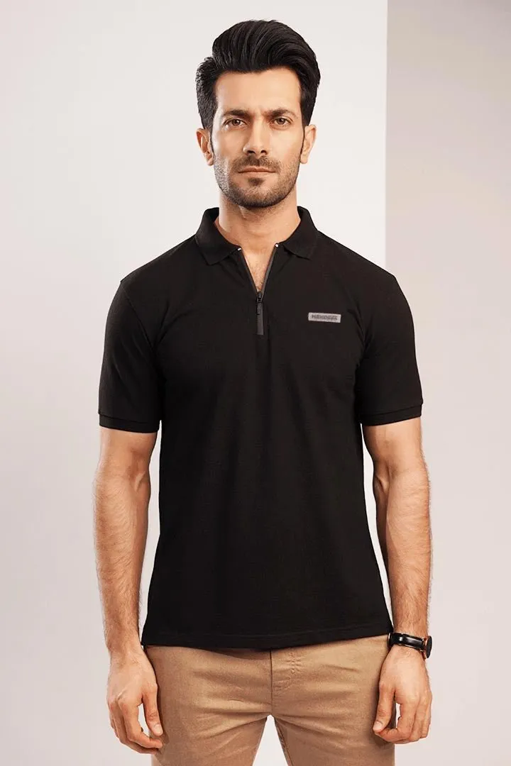 Soot Zipper Polo
