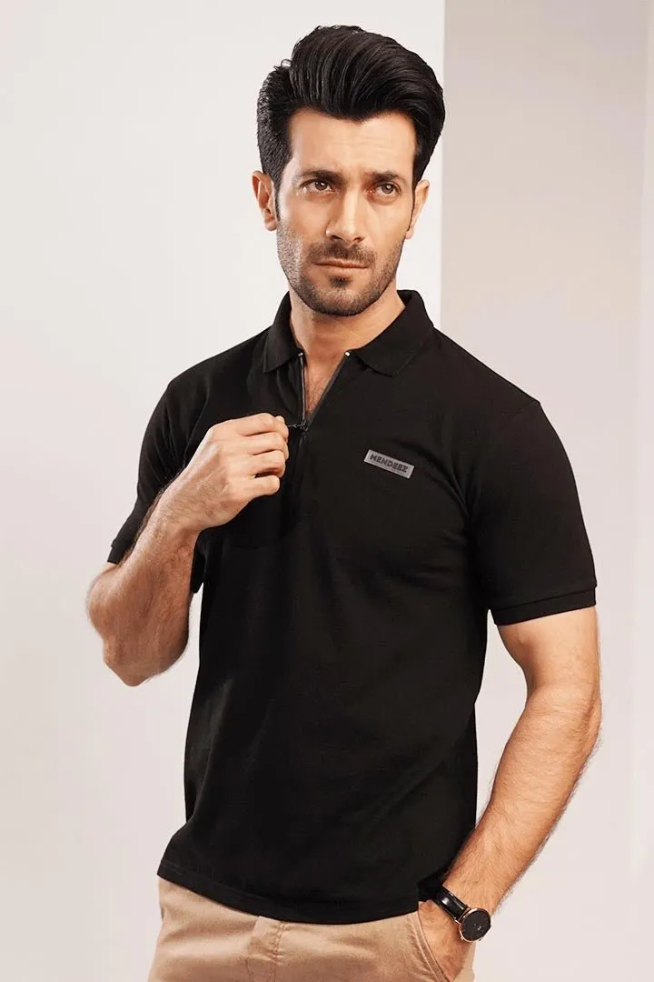 Soot Zipper Polo