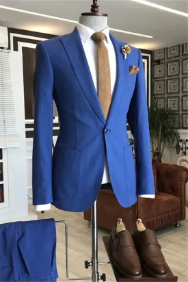 Suzhoufashion Charles Pool Plaid Double Breasted Prom Suits