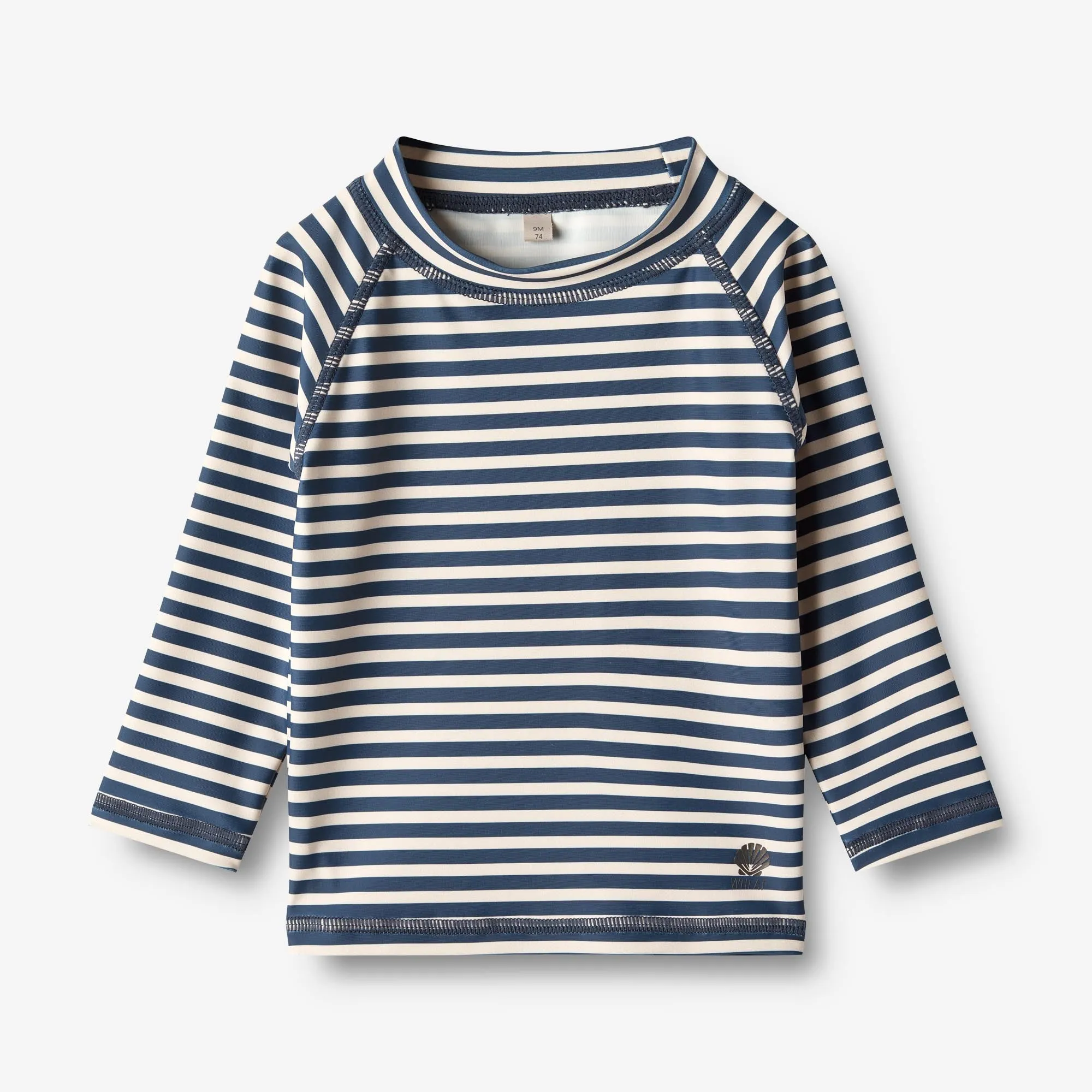 Swim T-Shirt L/S Dilan - indigo stripe