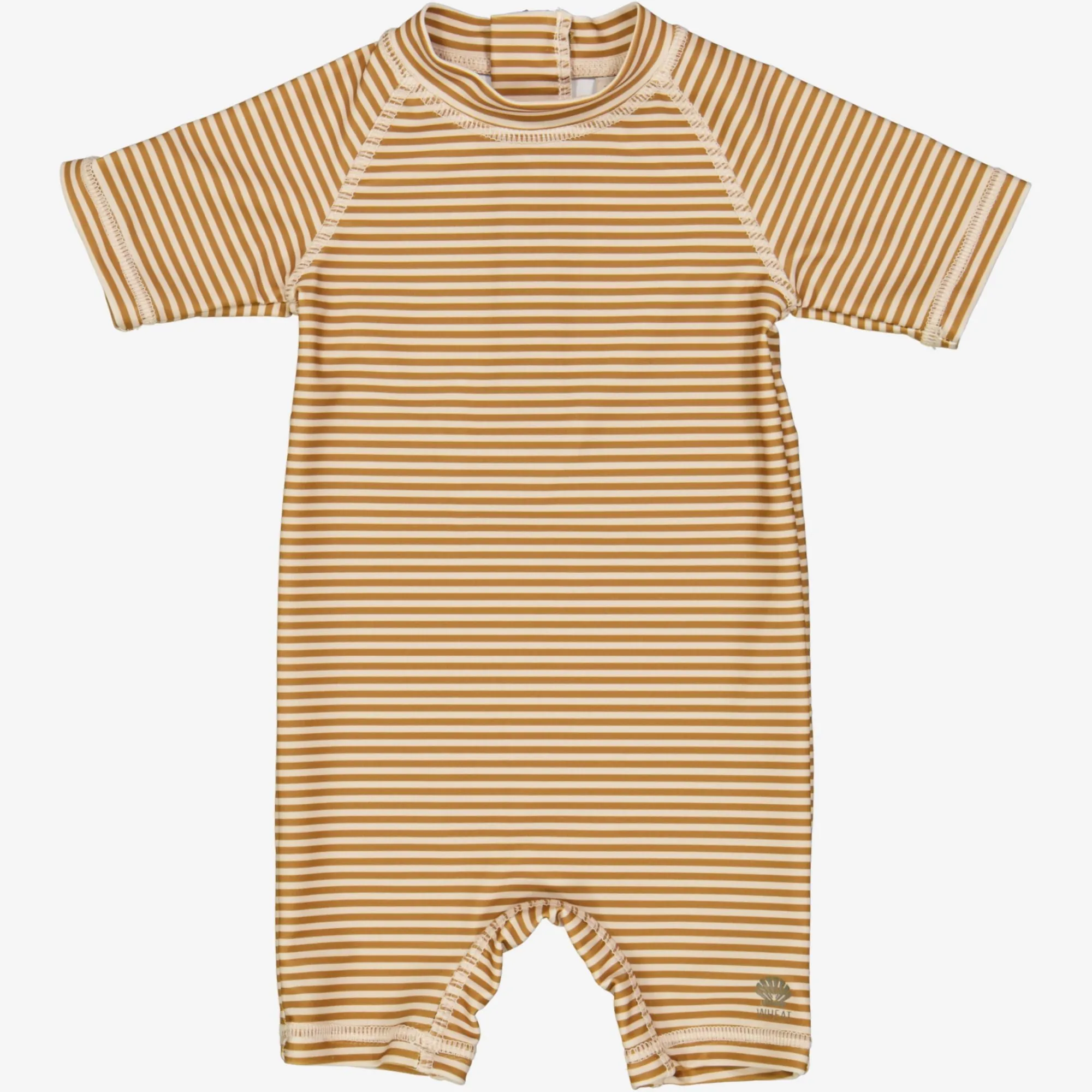 Swimsuit Cas | Baby - golden green stripe