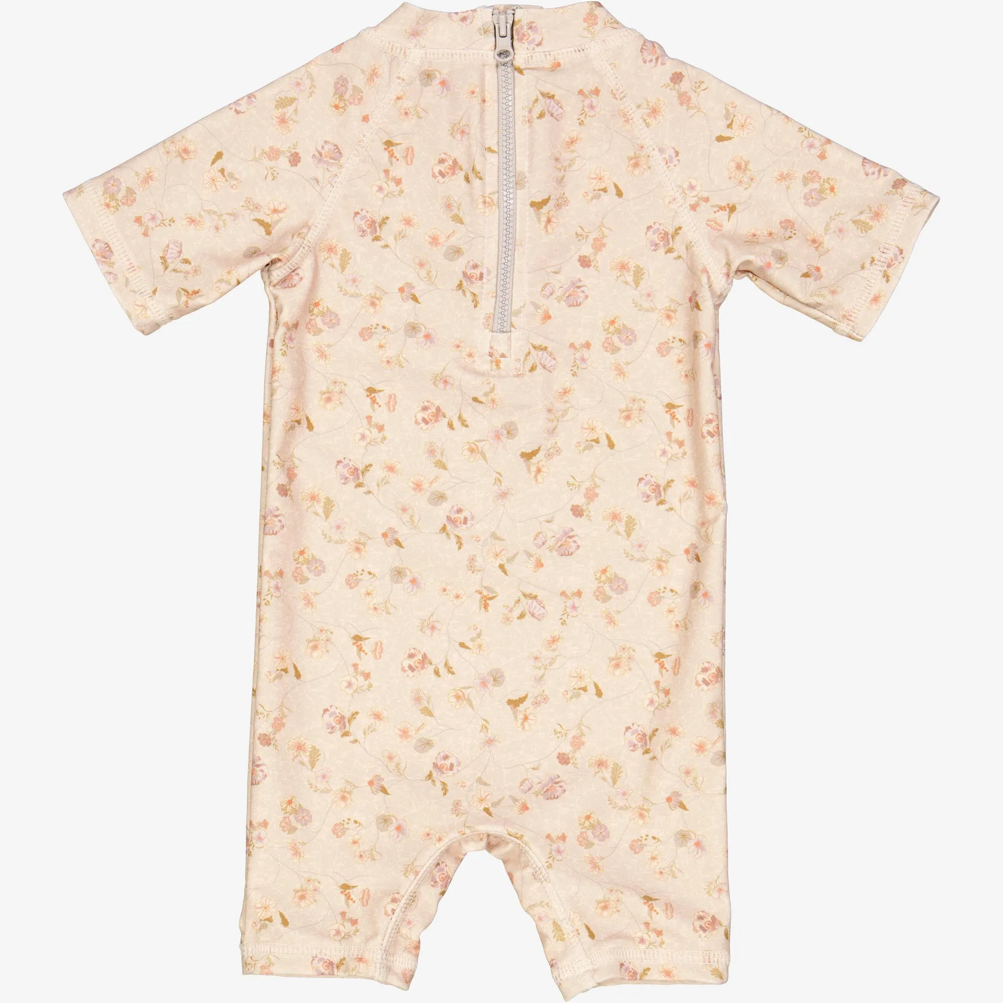 Swimsuit Cas | Baby - purple poppy flowers