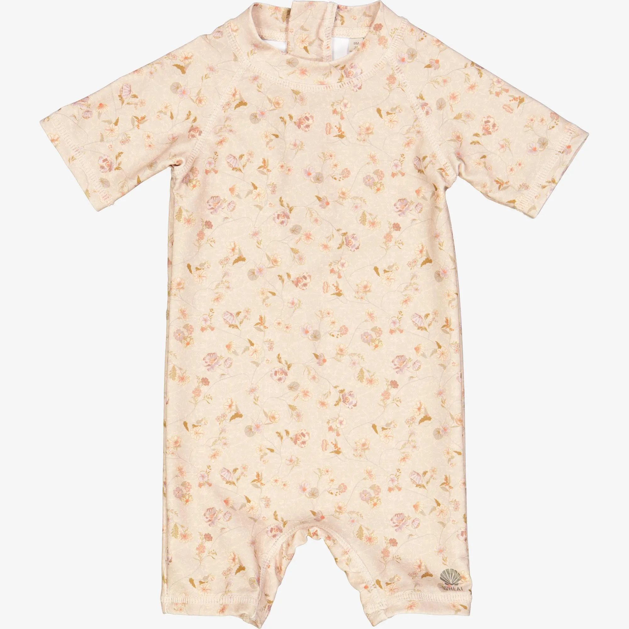 Swimsuit Cas | Baby - purple poppy flowers