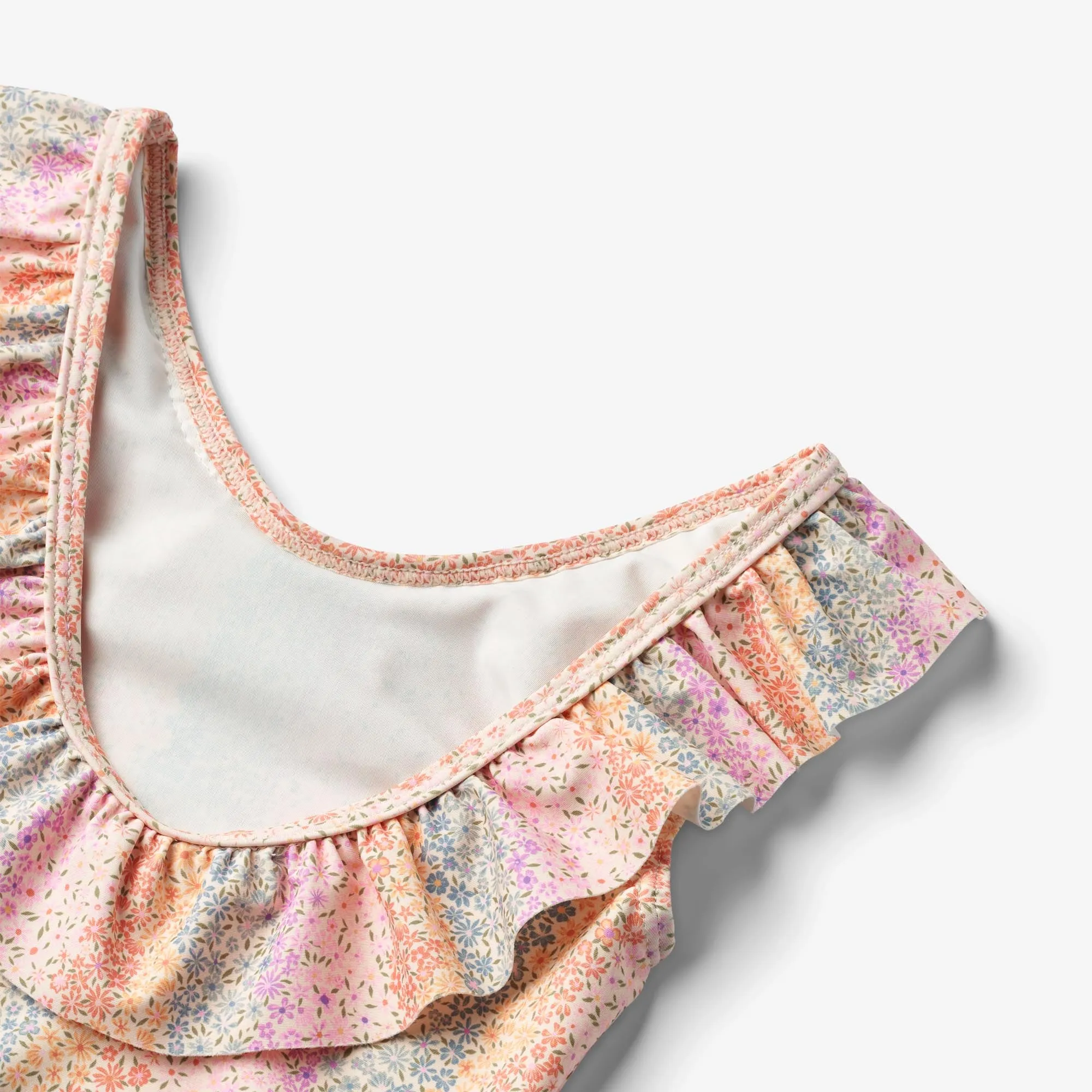 Swimsuit Marie-Louise - rainbow flowers