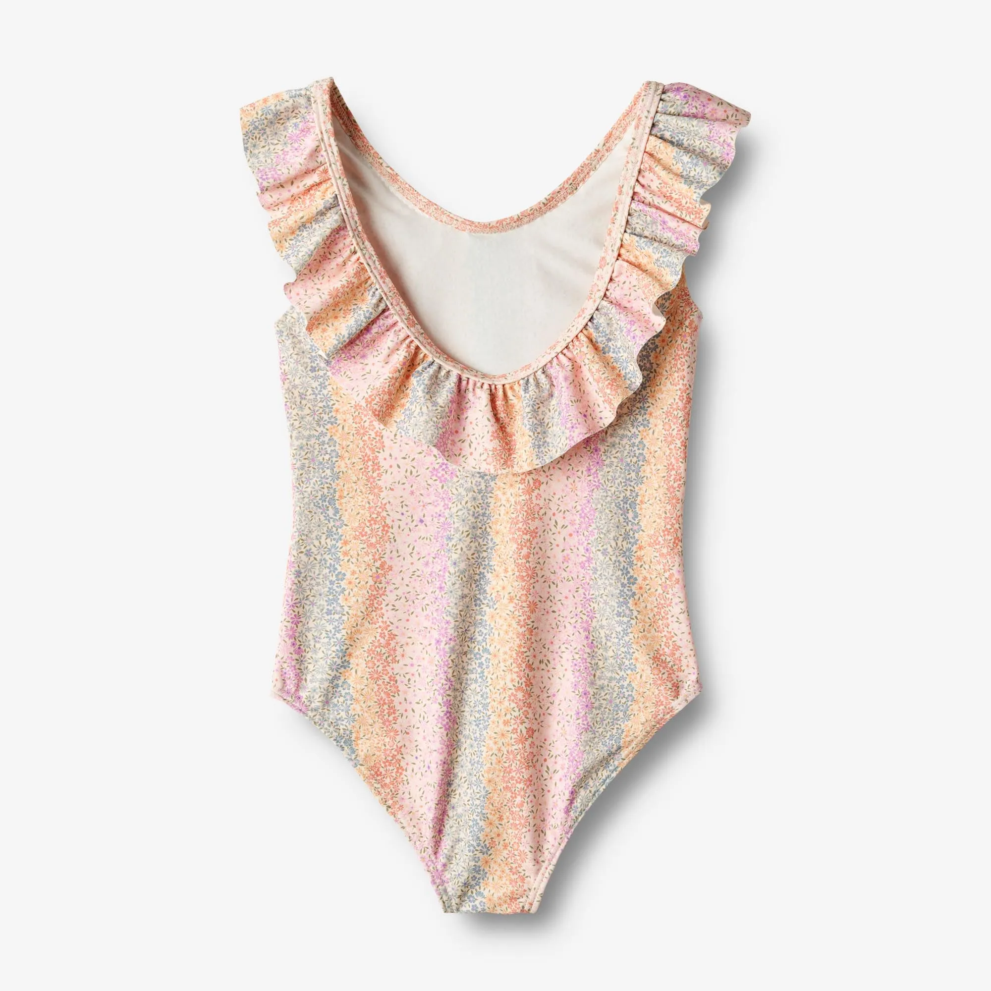 Swimsuit Marie-Louise - rainbow flowers