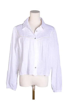 ZARA Women Blouses Regular fit in White - XL